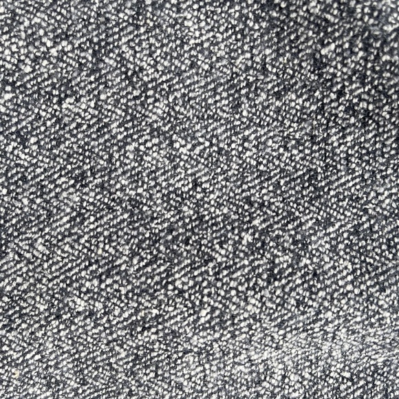 Grey Herringbone Tweed Wool and Silk Pants - Picture 8 of 8
